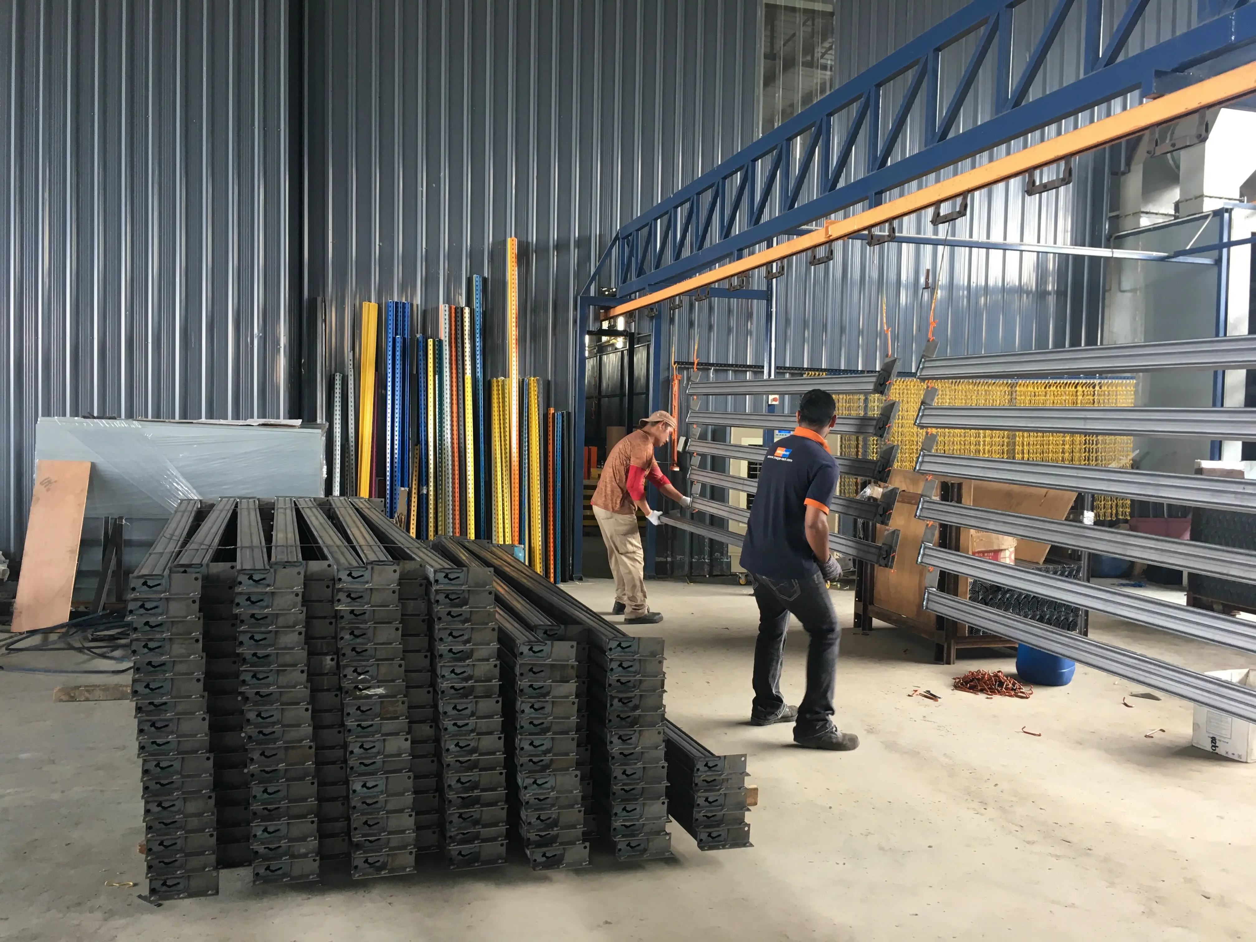 
Automatic Electrostatic Powder Coating Paint Line 