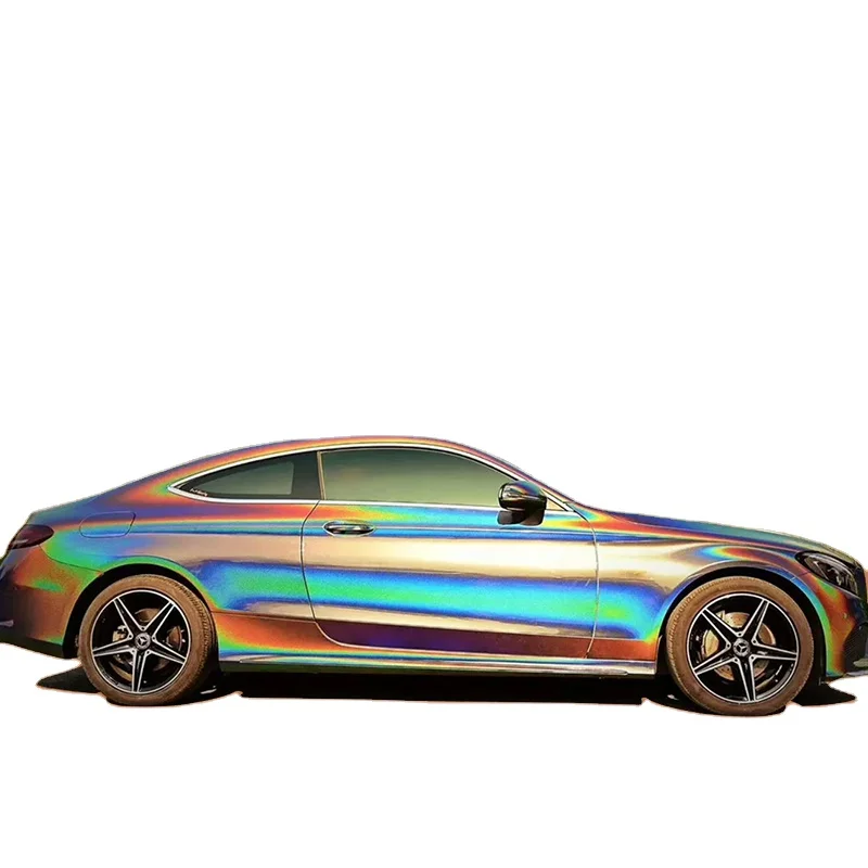Экстравагантная серия из ПВХ, блеск-хамелеон, жемчуг, блестящий перламутровый бриллиант, виниловая автомобильная пленка для всего кузова автомобиля