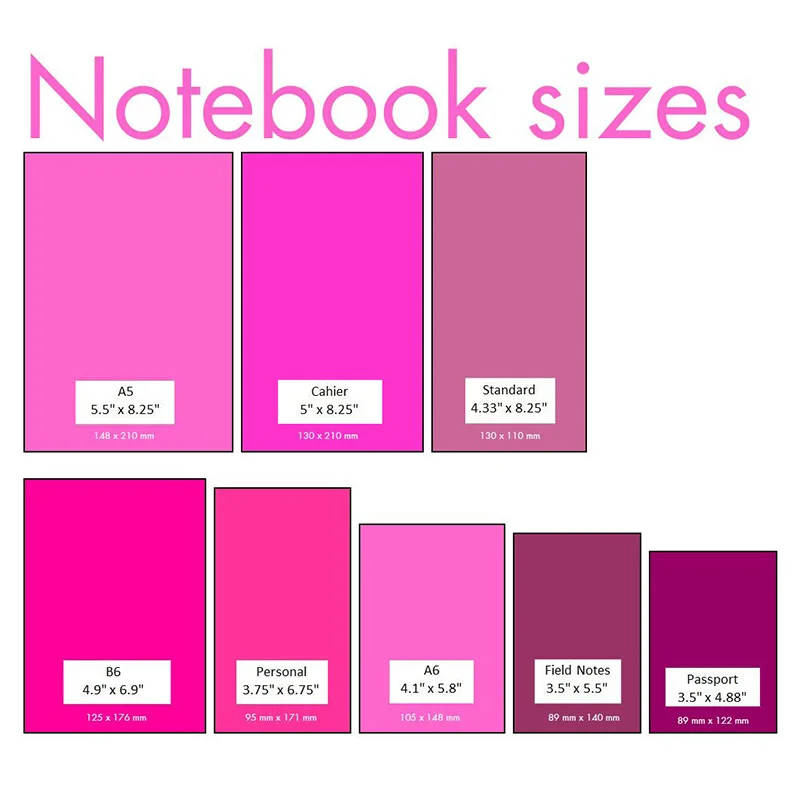 A5 Wholesale Handmade Diary Agenda Customized Printed Leather Papercard Hardcover Notebook