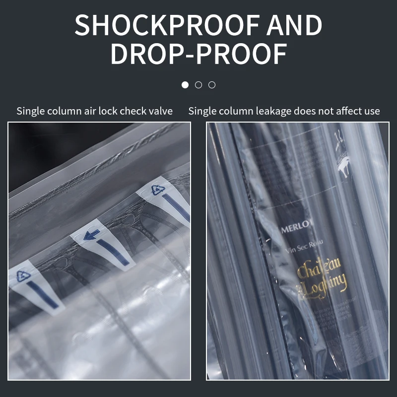 Air column bag A4 paper packaging bubble bag photo frame test paper protection shockproof corner protection express