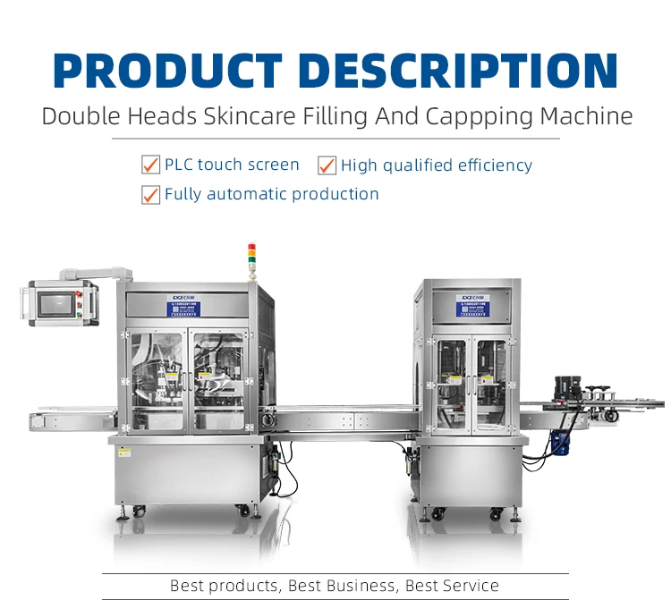 CYJX Automatic Unit Syrups Filling Plastic Ampoule Bottle Filling Sealing and Capping Machine