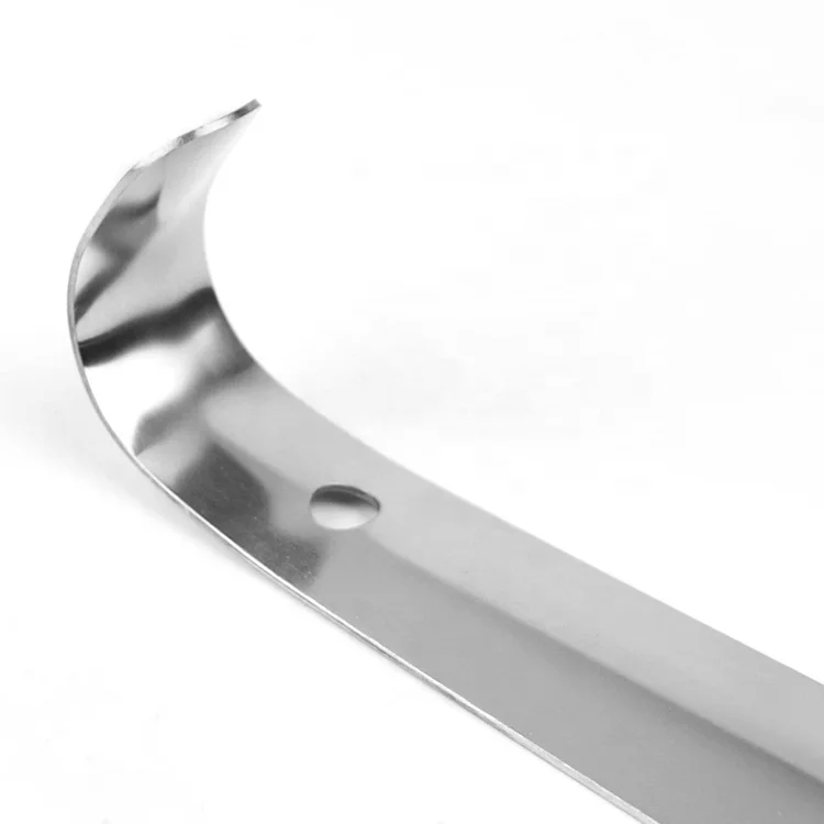 30CM stainless steel silver wholesale shoe horn