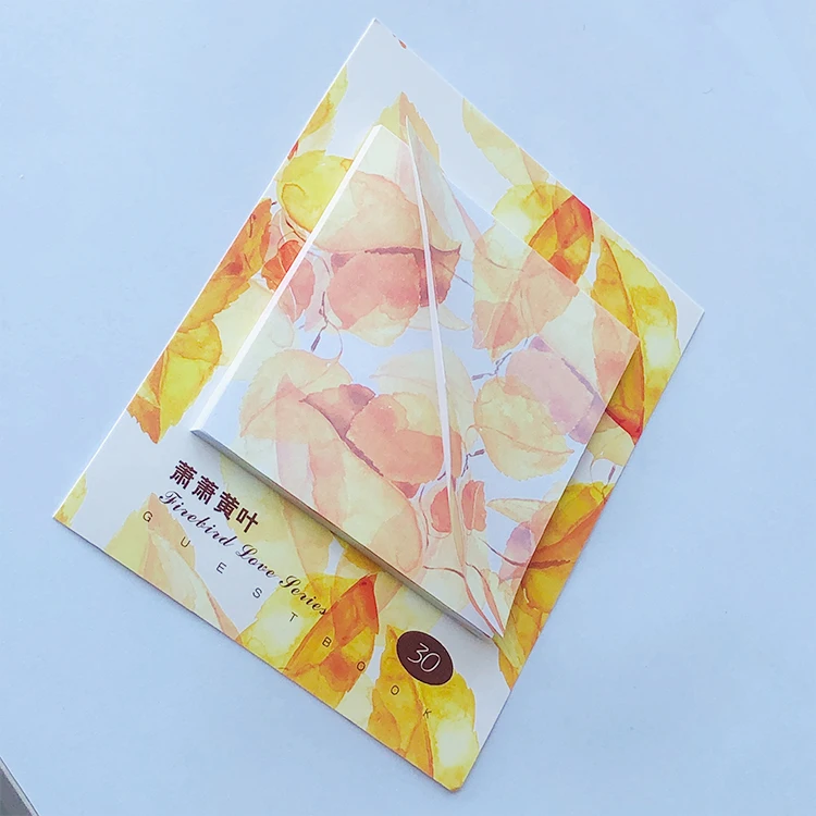 Custom shape memo pads notepad with sticky notes