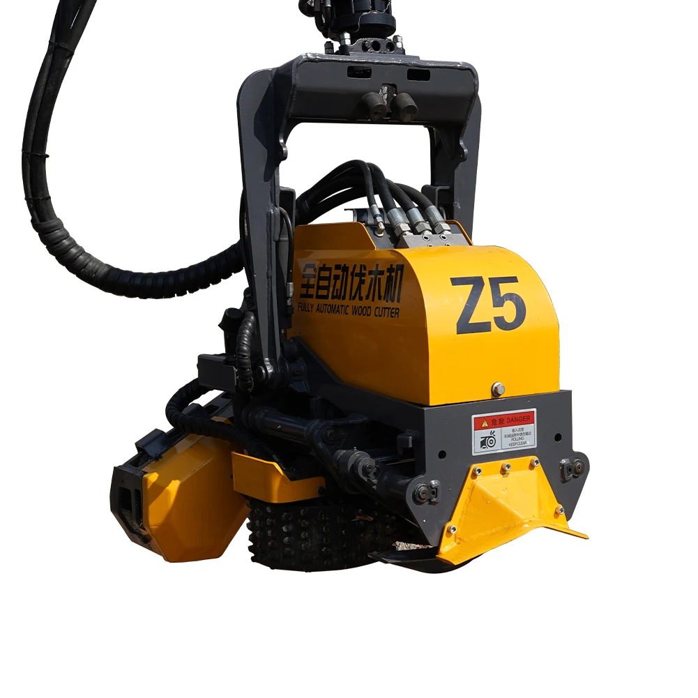 HIGHTOP Group  forestry machinery tree cutter excavator attachment forest tree harvester head for sale