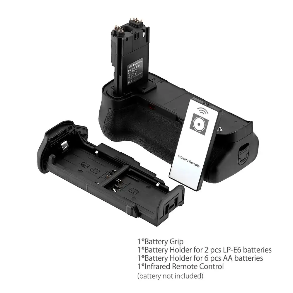  Запасной батарейный блок Powerextra BG-E11 + запасной держатель батарейного отсека