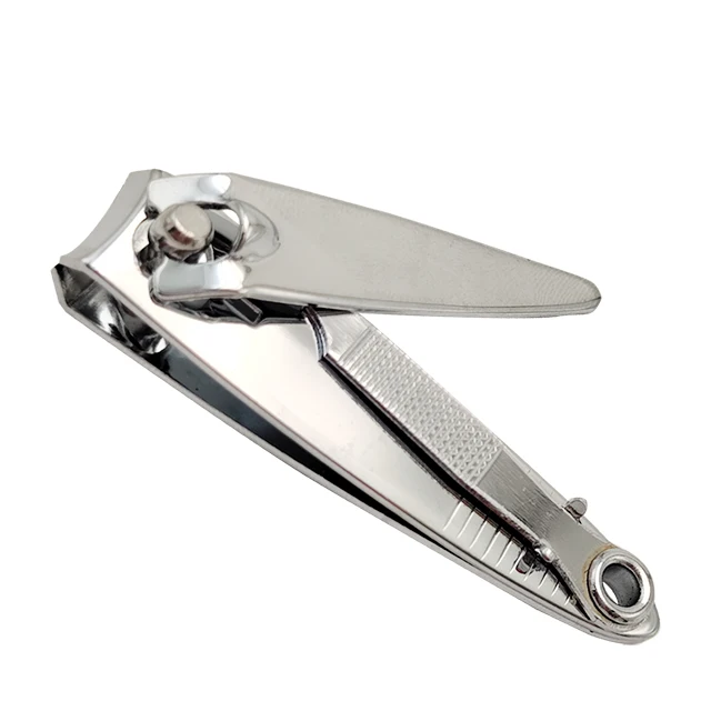 Factory wholesale Nail Cutter Stainless steel Small Portable Toe Finger Nail Clipper With File