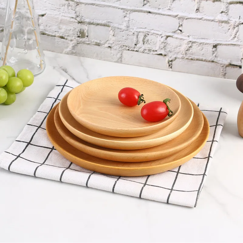 
Low Price Guaranteed Quality Custom Beech Wood Decorative Elegant Serving Tray For Food 