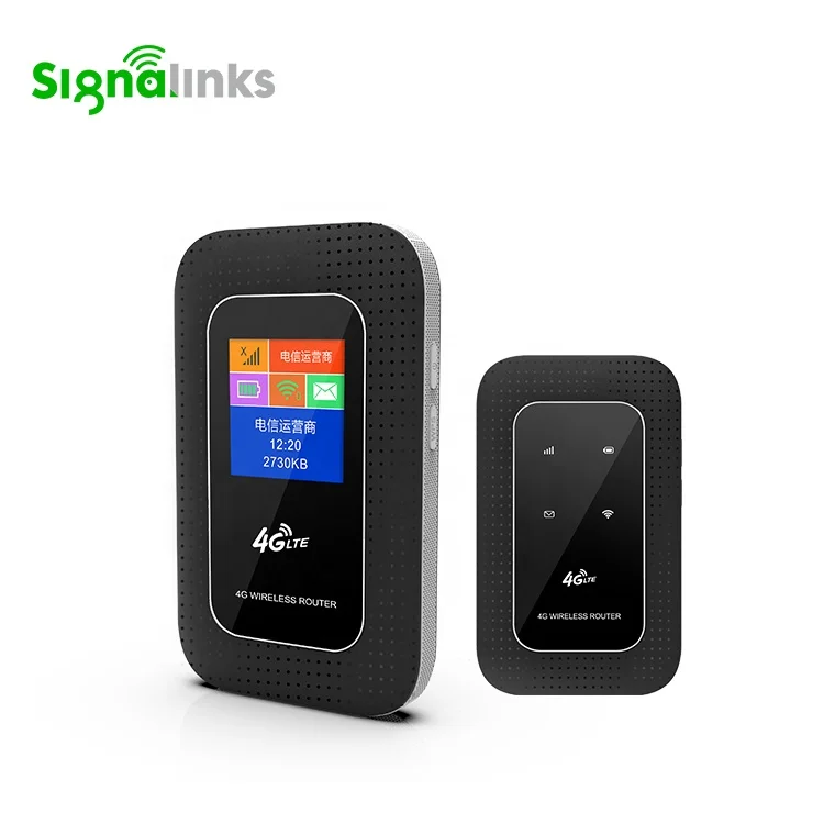 Signalinks 4G SIM Wifi Router Wireless Portable Pocket wifi Mobile Hotspot Car Wi-fi Router With Sim Card Slot