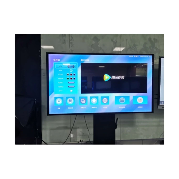 
New Design 75inch Android All In One Pc Big Size Infrared Display Panel For Meeting 