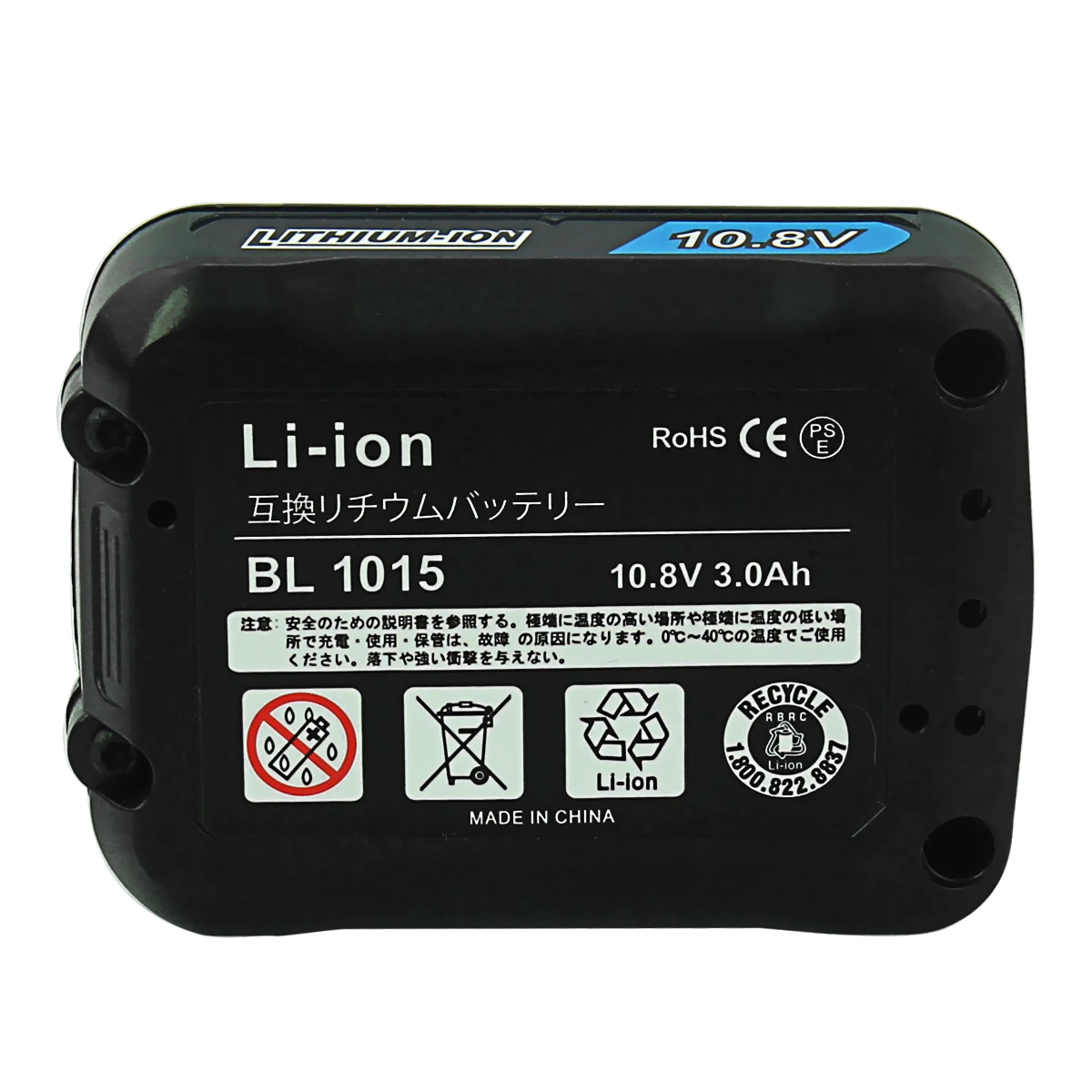 BL1040B 10.8v 3.0Ah BL1015 BL1015B BL1030 BL1030B BL1040 BL1050 BL1021B BL1016 BL1040B 4.0Ah Just for Japan