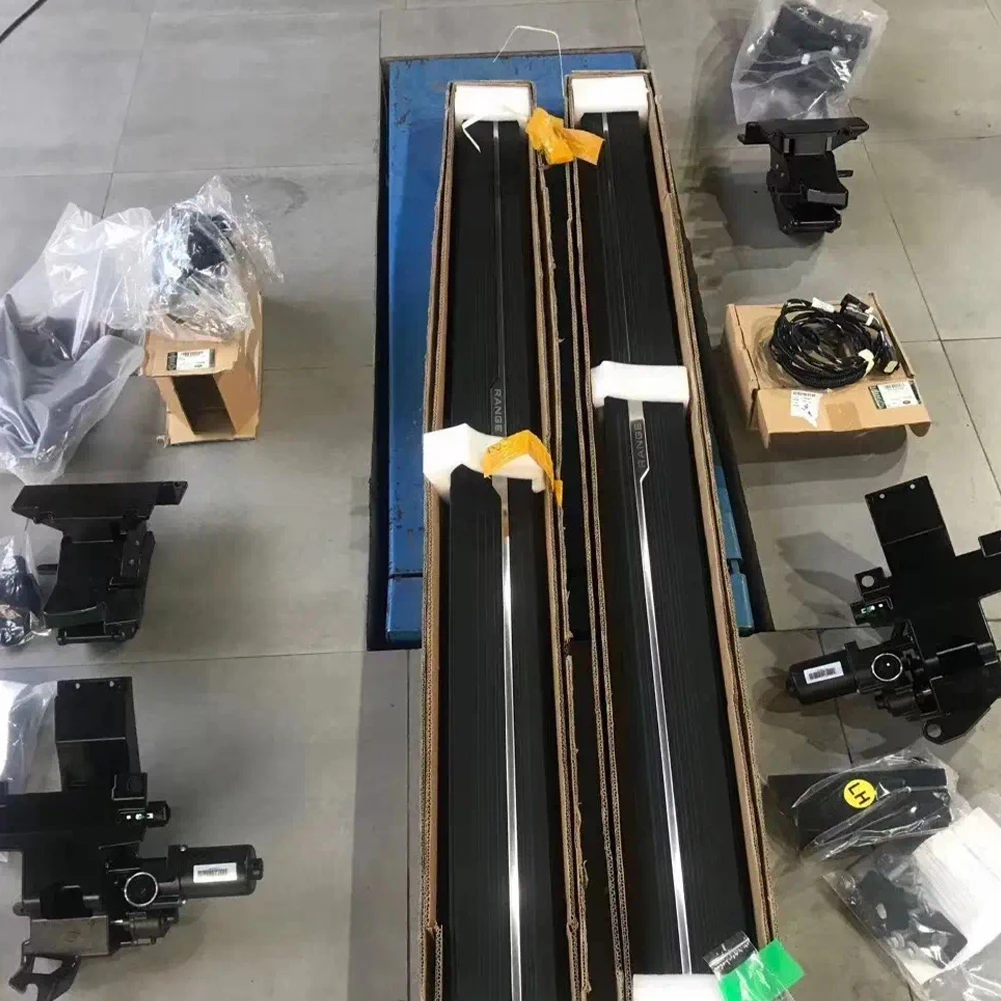 MASSAIT Low Price High Quality Power Side Steps Running Board Aluminium Alloy Bearing Car Run Board TOYOTA HILUX