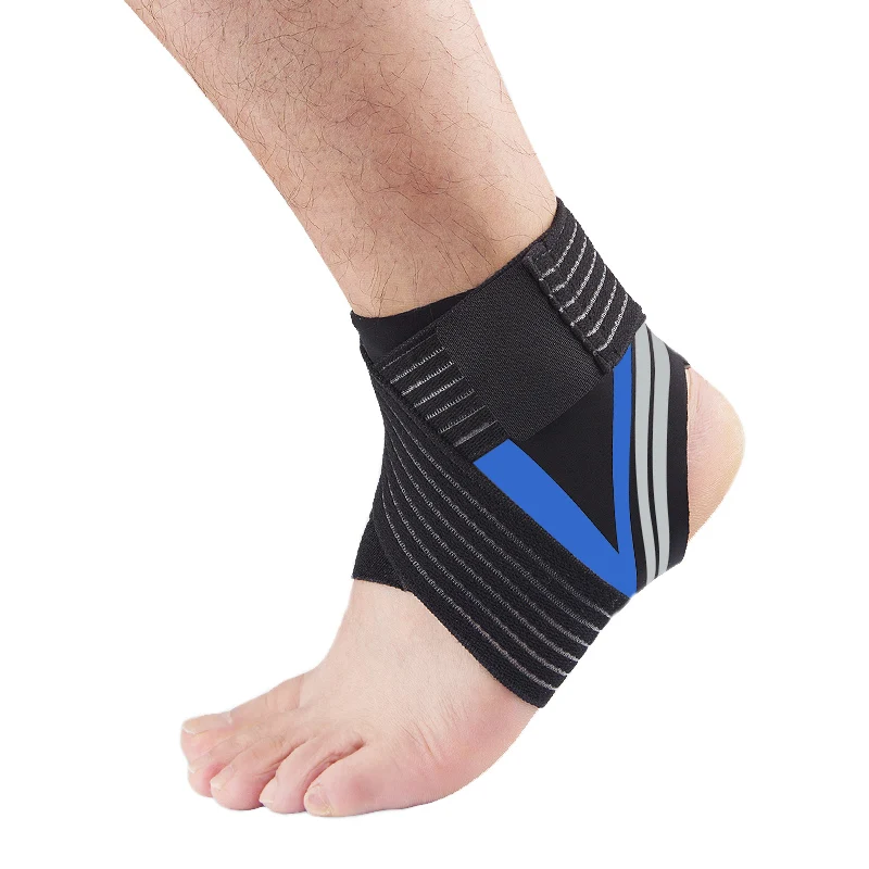
High quality adjustable laced ankle brace foot orthosis ankle support 