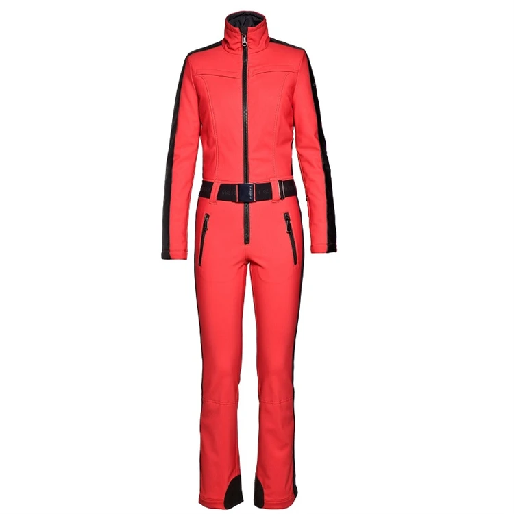 Wholesale Women Athletic Ski jumpsuit Outfit Ski Suit Lady Skiing Overall Outdoor Snowboard suits