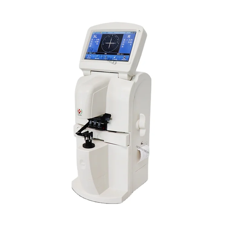 SY-V035A 7' colorful Touch Screen PD UV Printer Digital Auto Lens Meter Lensmeter Lensometer Focimeter
