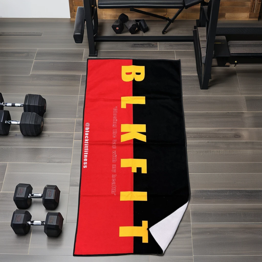 Custom Logo Microfiber Terry Gym Towel Quick Dry Sports Towel With Mesh Bag Packaging High Quality Low Price Exercise Towel