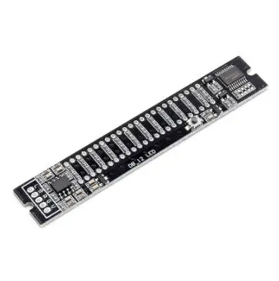 12-bit Dual Channel LED Music Spectrum Light LED Music VU Audio Spectrum Level Indicator Audio LED Indicator