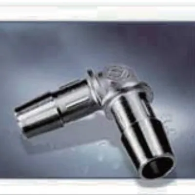 Imported Stainless Steel SS Right Angle Flow Reducer L-Type Reducing Pagoda-Shape Connector Hose Barbed Adapter RoHS