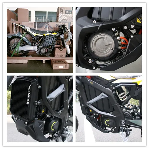 Surron 74v 12.5kw Ultra Bee Electric Dirt Bike Black Mid Drive Ultra Bee Ebike 2025 New Electric Motorcycle Surron Ultra Bee