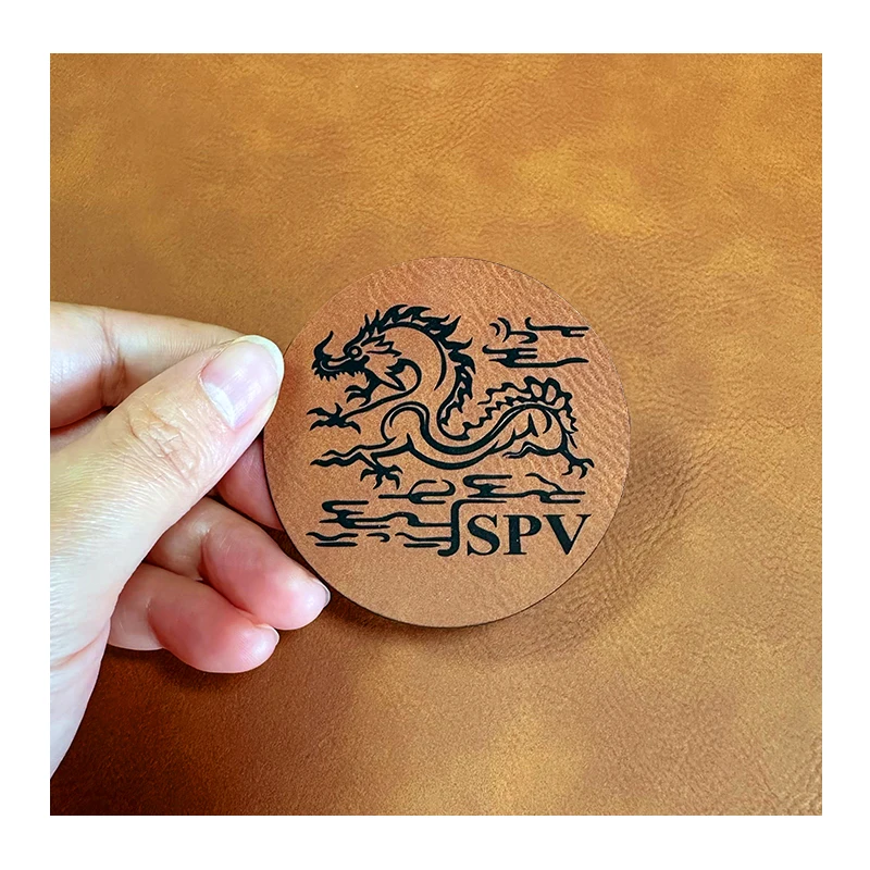 12X18 Inches Faux Leather Pattern 0.8mm Laserable Leatherette For Laser Engraving Without Adhesive