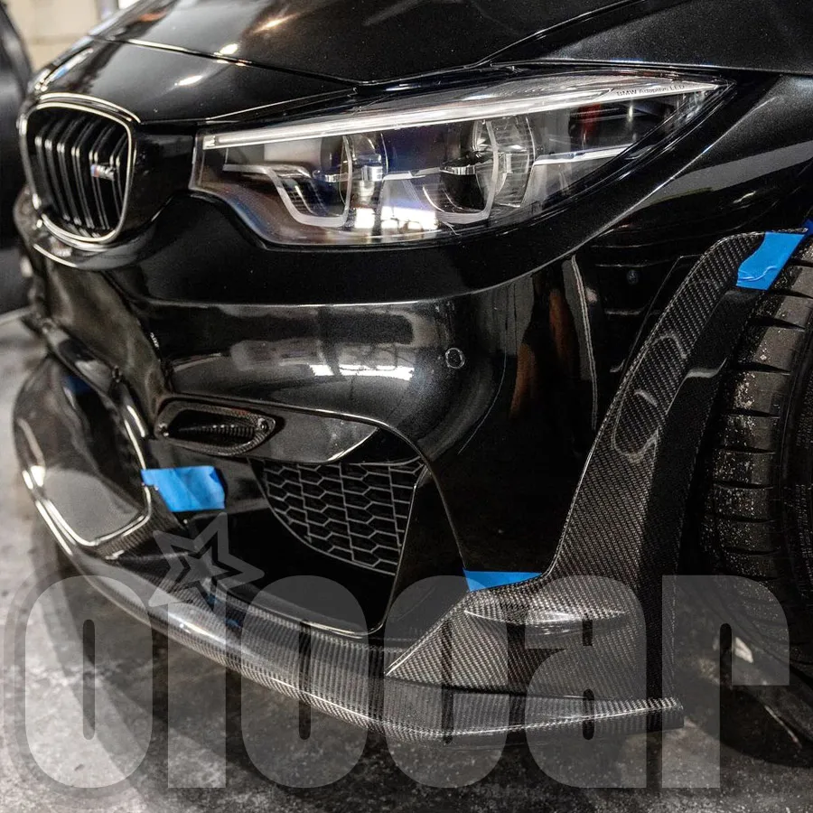 Новые товары! 3 шт. передний спойлер oiomotors для BM F80 M3 и F82 F83