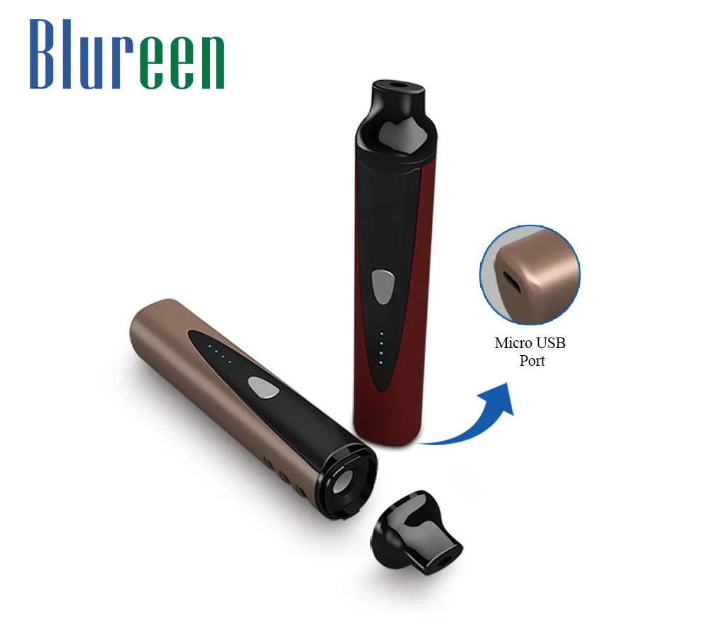 
Best Electronic 2200 mAh Battery Capacity Dry Herb Vape Pen 420F Degree Working Temperature Dry Herb Vaporizer 