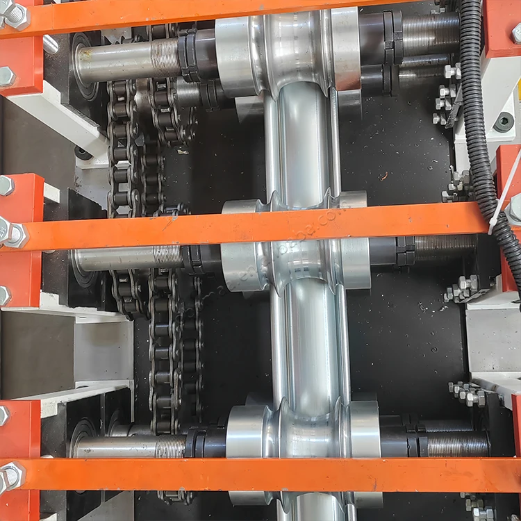 hydraulic galvanized roller shutter door machine production line / cold roll forming machine