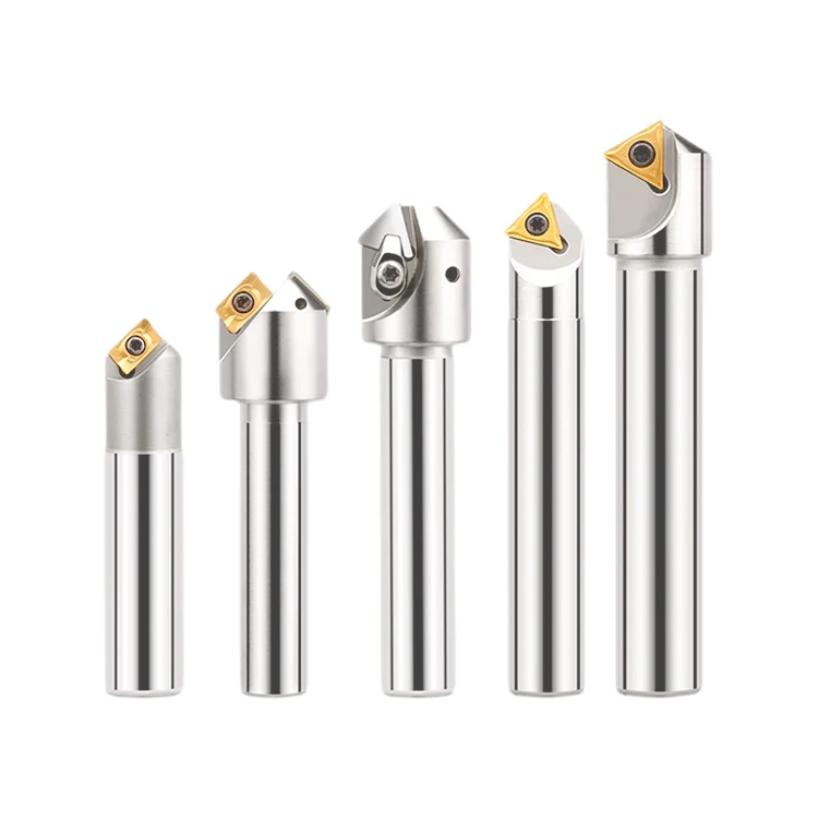 Chamfer Cutter  TCM-C12-20-110-1T-45 Degrees Chamfer Indexable End Milling Cutter For Cnc Milling Machines