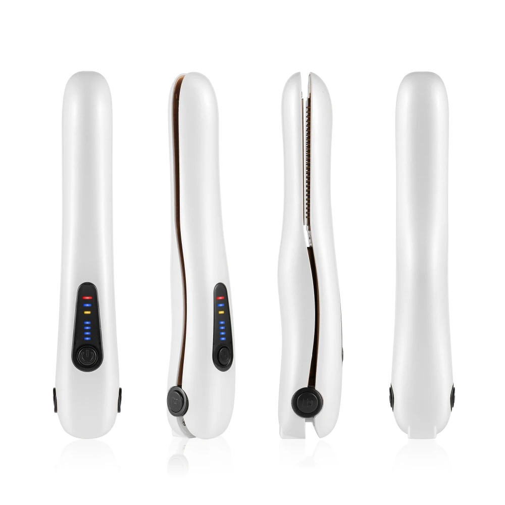 ceramic coating chargeable wholesale cordless wireless car charger flat iron  titanium