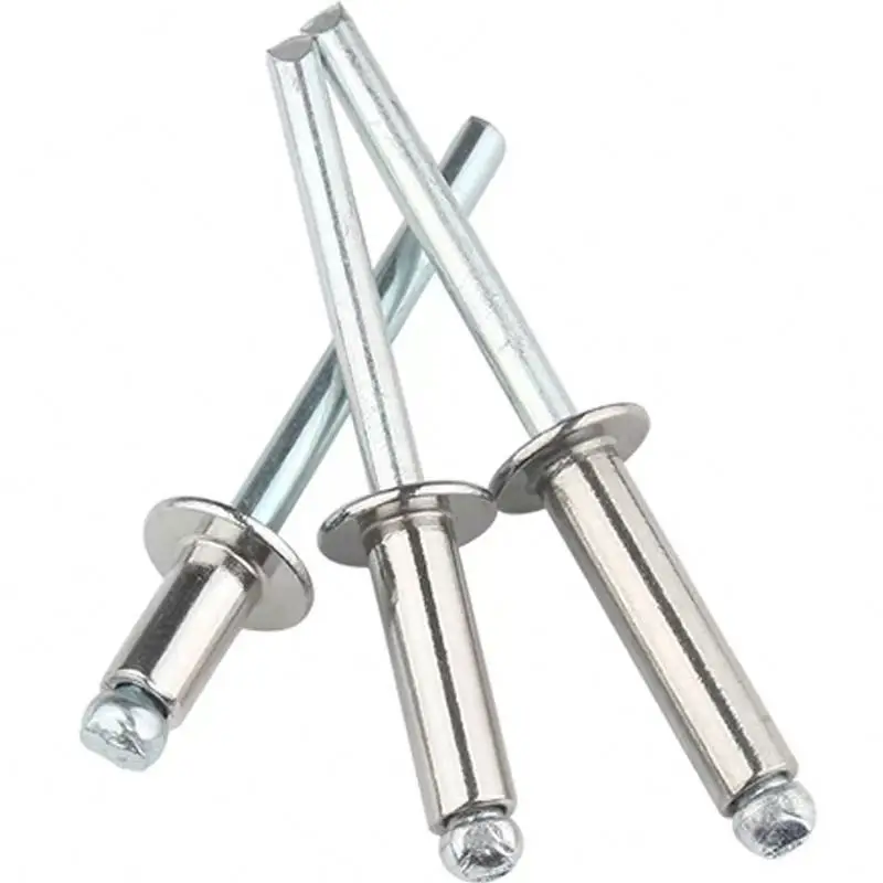 Заклепки, заклепки стандартного размера, алюминиевые, поп, стальные, Купольные заклепки, Заводские крепежи