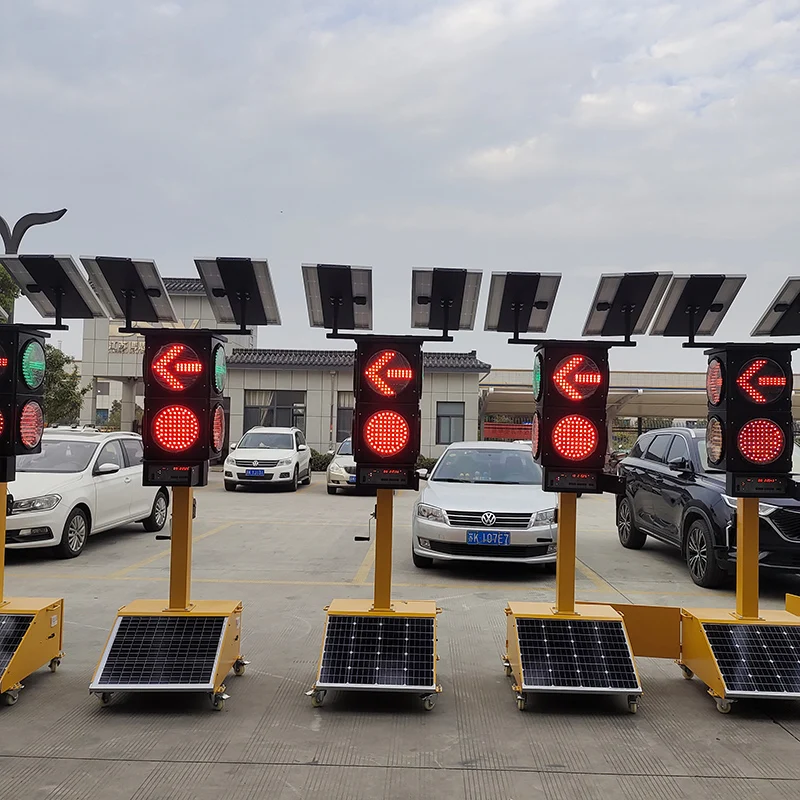 Low Price Solar Traffic Sign Light Led Traffic Solar Warning Light For Road