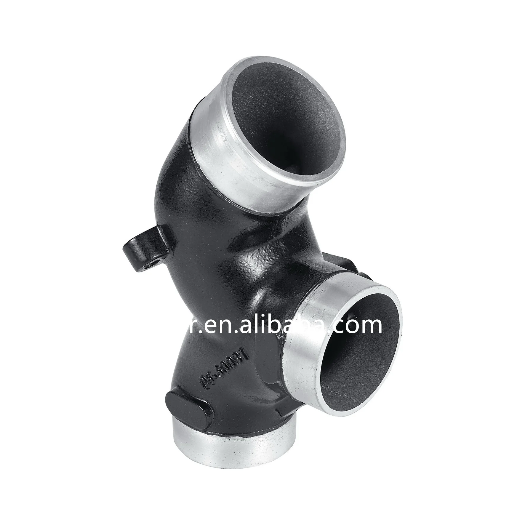 China custom design aluminum castings intake manifold by gravity casting