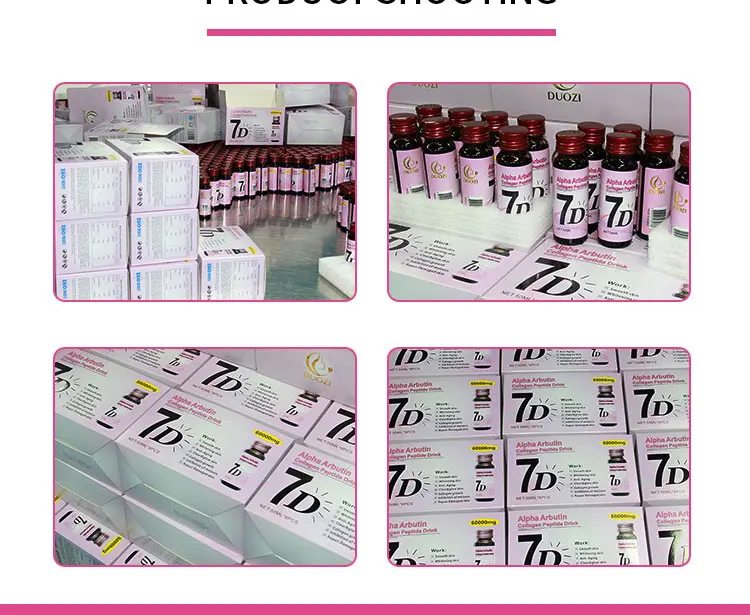 OEM alpha arbutin drink skin whitening brightening alpha arbutin collagen anti aging collagen drink liquid collagen drink