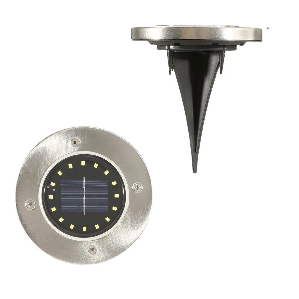8Led Garden IP65 Waterproof Underground Landscape Decoration Lighting for Decks Terraces Yard Sensing Land scape Lights
