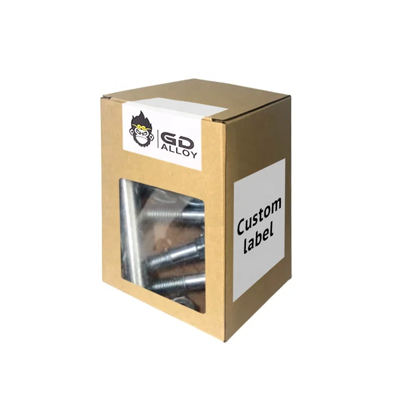 60mm 100mm 260mm Din 571 zinc plated galvanized self-tapping coarse thread wood lag screws for wood