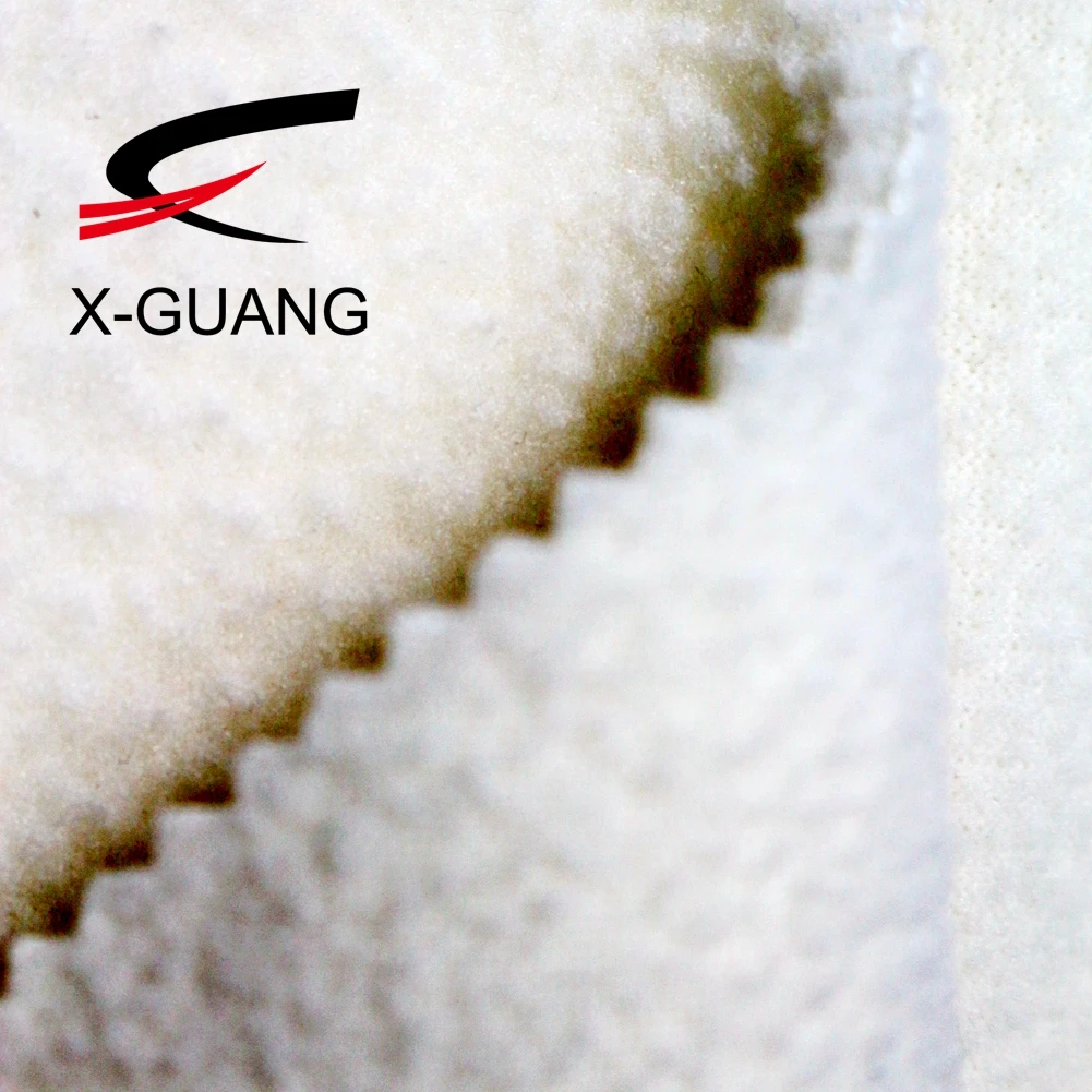 Solid Color 100% Polyester Knitted Sherpa Lambs Wool Polar Fleece Vest Jacket Fabric