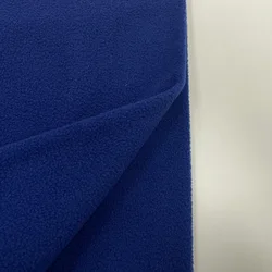 Customization Free samples knitted brush 100%polyester velvet polar fleece fabric for winter clothes suit hoodie