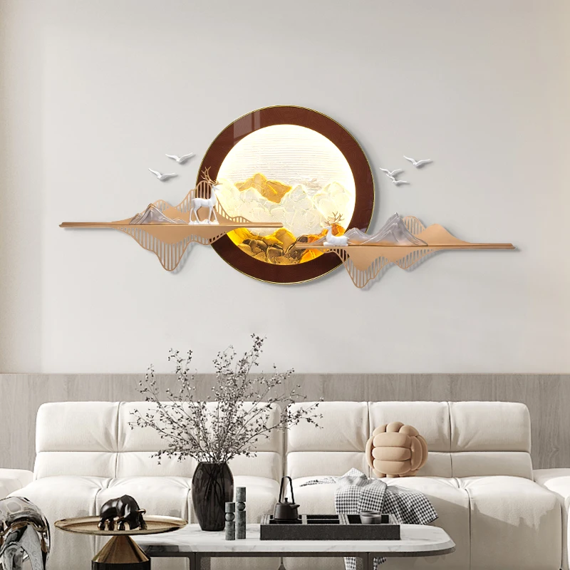 Modern DIY Glass Painting Good Quality Creativity Style For Home Living Room Decoration