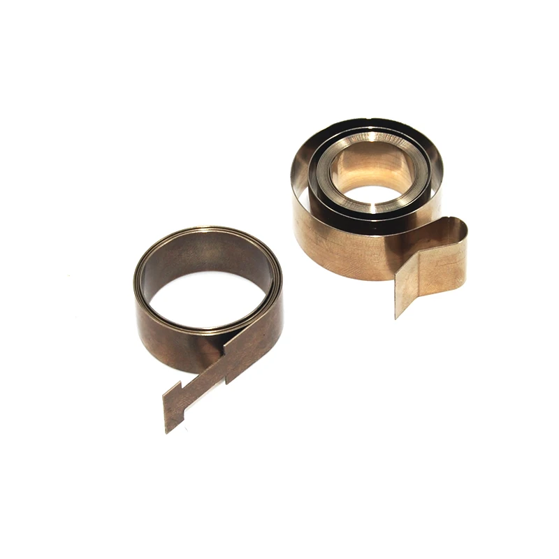 Large size springs for industrial equipment and medical devices Scroll Power wind up spring