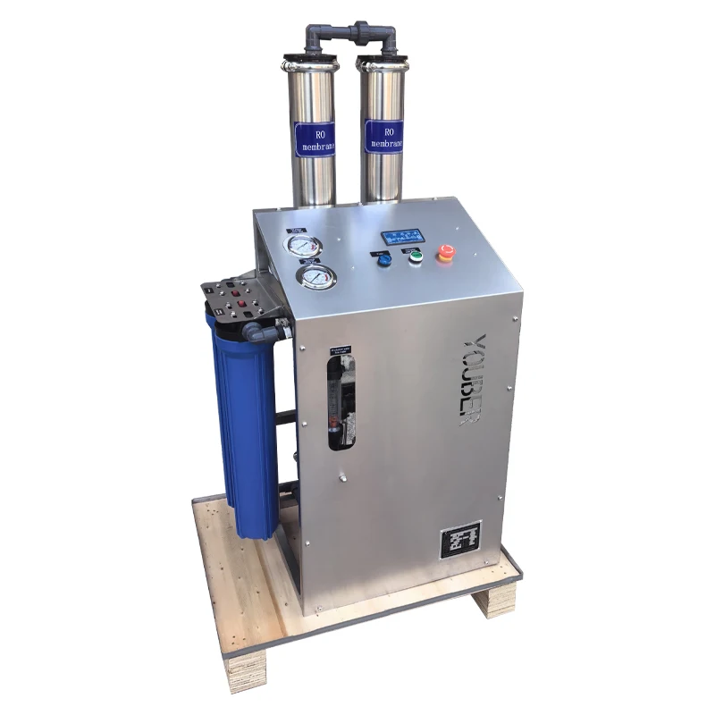 500L water desalination for solar panels glass clean water plant manufacturers reverse osmosis system purification water