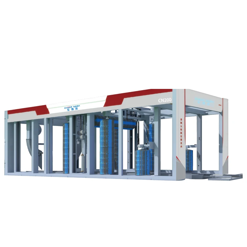 Best quality Cheerwashtunnel  car washing machine with brushes   Car Washer Patent Automatic Steel from factory