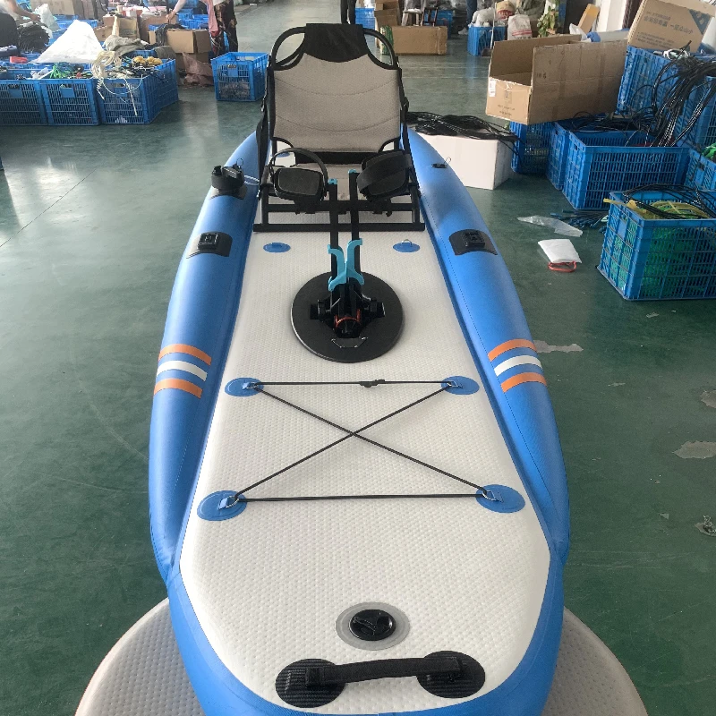 Outdoor can be customized  Inflatable Stand Up Paddle Board Pedal Drive System Comes