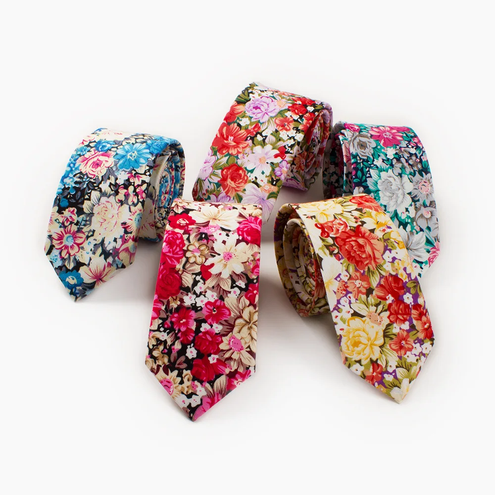 
Популярный дизайн льняные и хлопковые галстуки с цветочным принтом в Китае для мужчин 