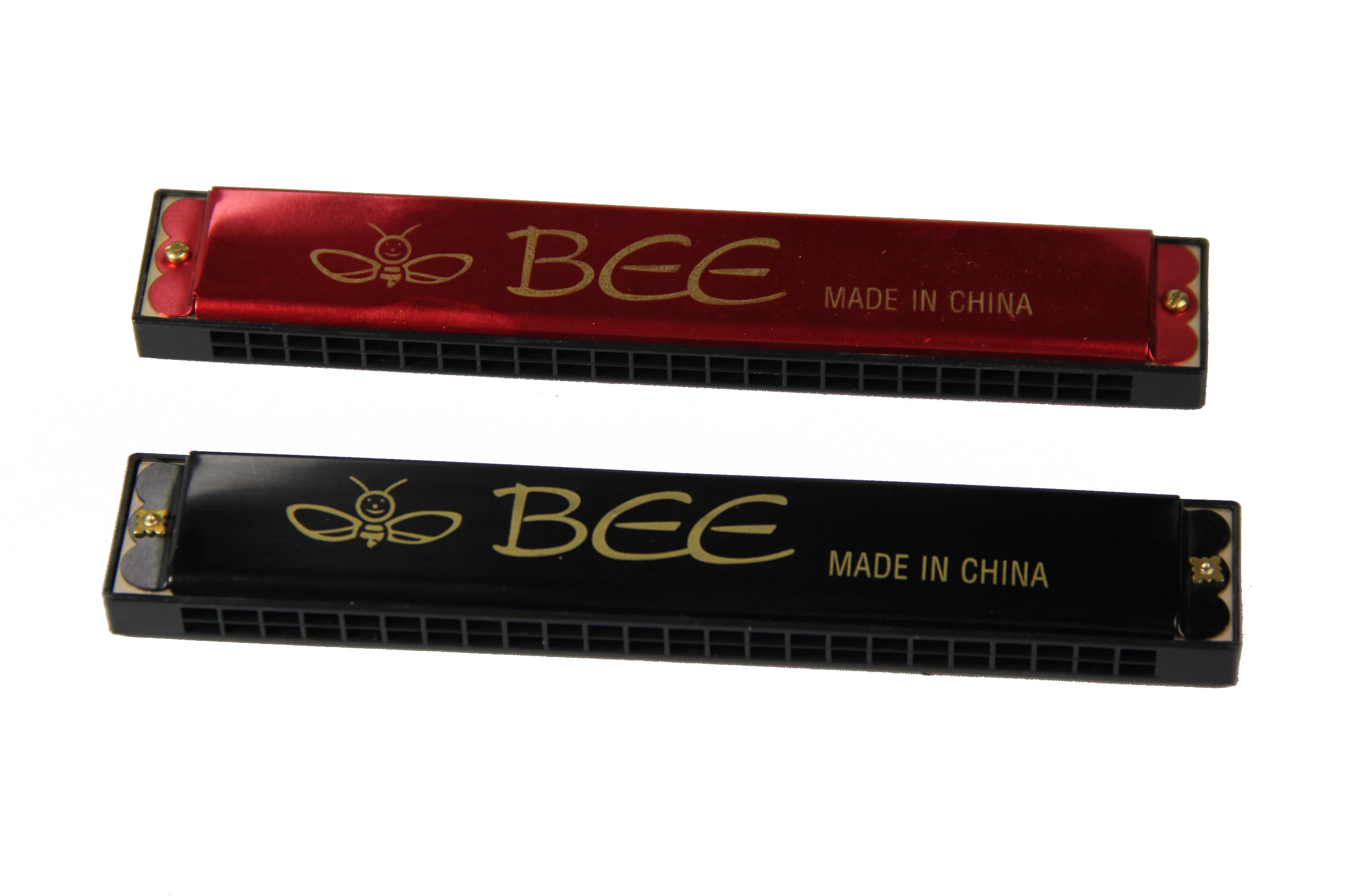 DF24A-1 Bee брендовая гармоника с 24 отверстиями алюминиевая реечная пластина с алюминиевой крышкой игрушечная гармоника для детей