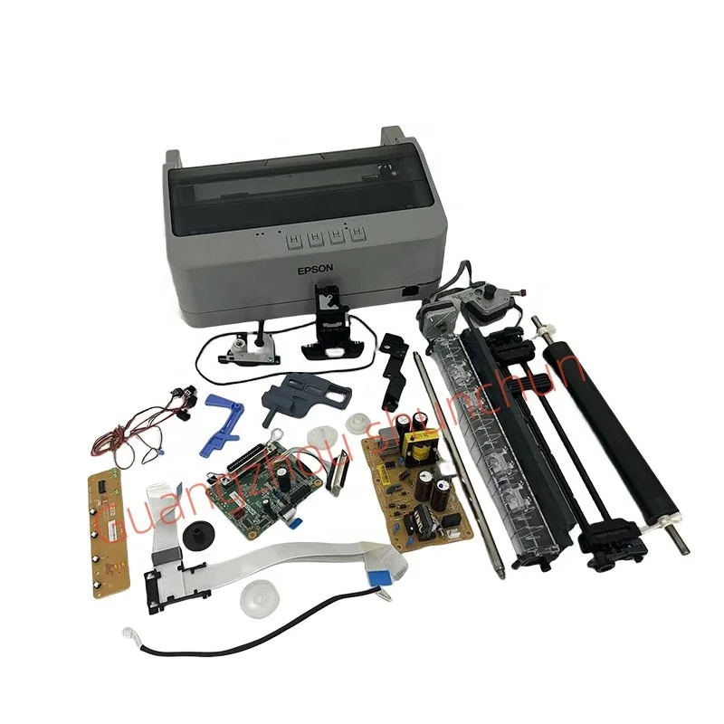 LQ310 Printer Spare Parts LQ350 LQ300KH Mainboard Power Supply Ribbon Gear LQ310 Printhead Cable