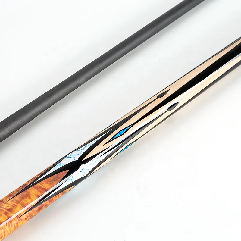Top-ranking CARBON FIBRE 1/2 Split pool cue 12.5mm tip Superior Nine ball billiard cue stick