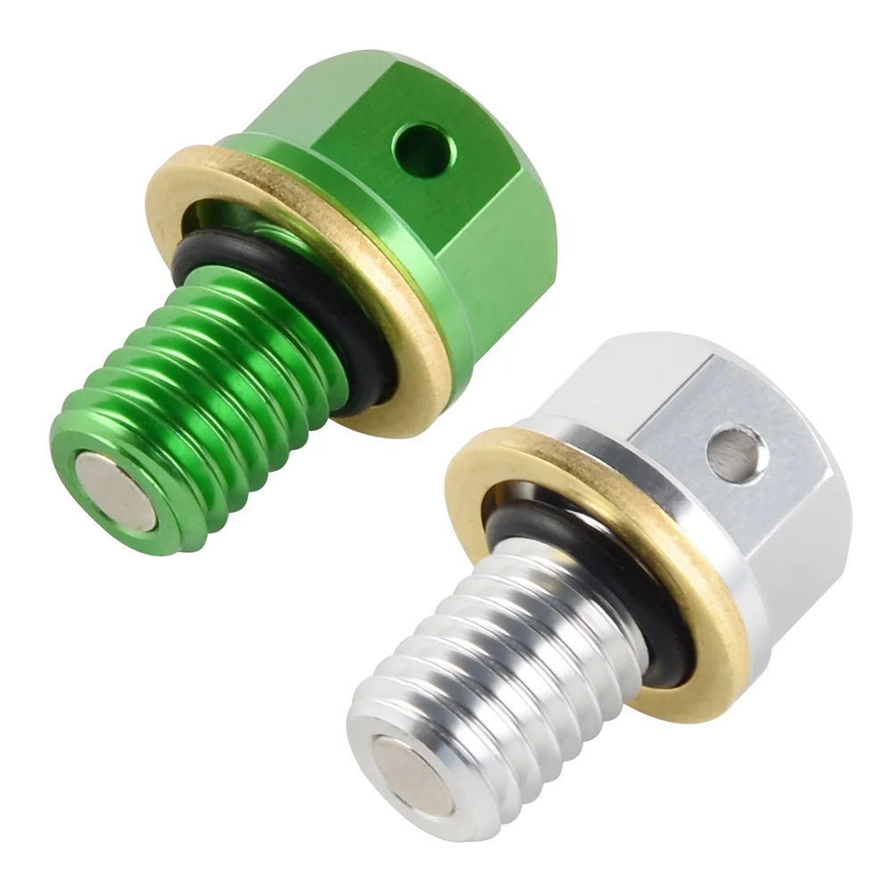 NiceCNC магнитные заглушки для слива масла болт для KAWASAKI KX125 KX250 1996-2008 KX250 2019-2020 KX450F 2016-2018