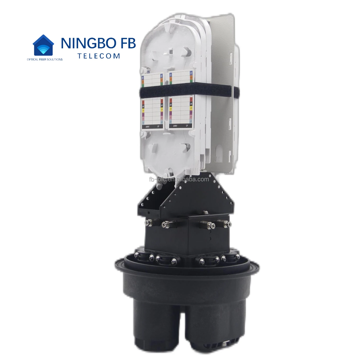 1x32 PLC splitter  Mechanical dome shaped optical fiber optic underground ftth box splice enclosure joint ftth terminal box