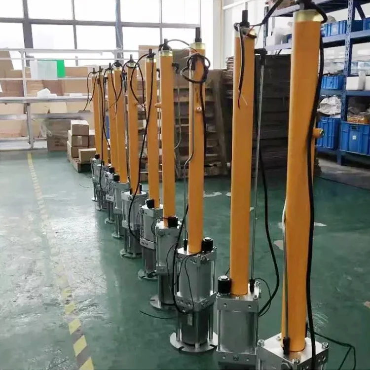 500N Waterproof Servo Wireless Remote Control Linear Actuator Electric Road Pile Bollard for Parking Safe