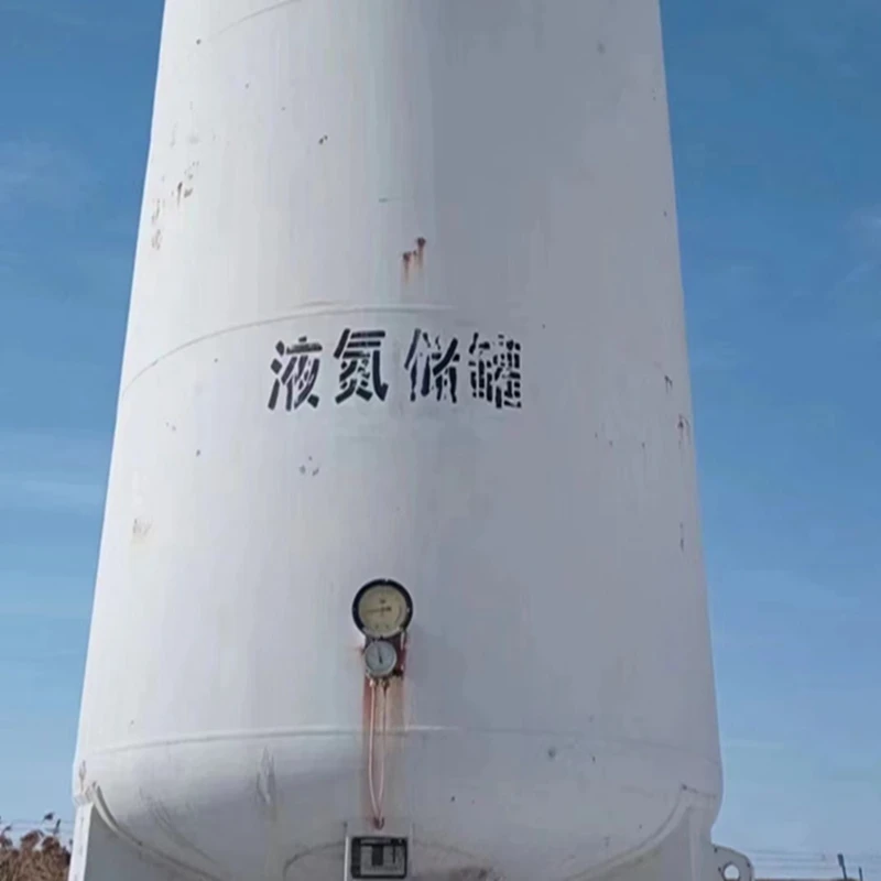 20 Cubic Storage Tanks for Oxygen Nitrogen Argon 2012 Production Used for Machinery Repair Shops