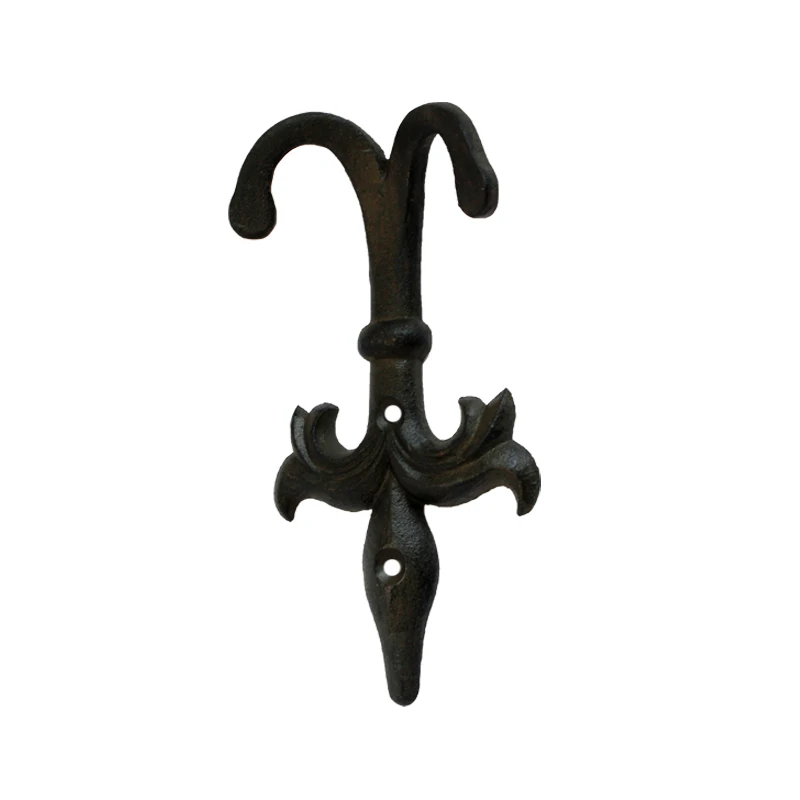 Novel design metal art antique  cast iron spearhead  hook